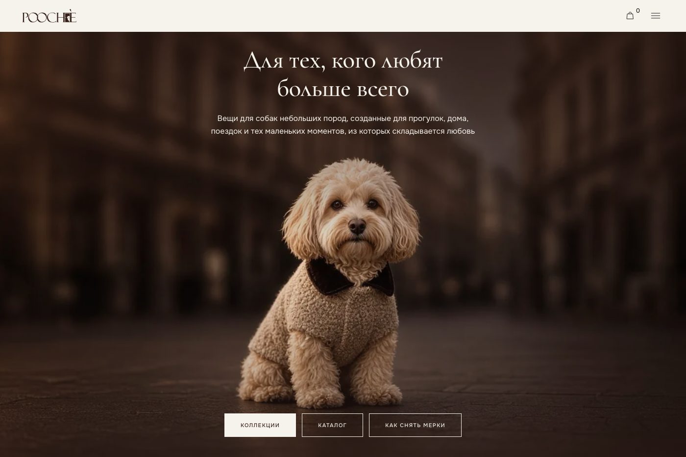 POOCHÈ — одежда для собак